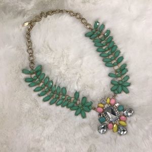 NATASHA Faux-Stone Statement Necklace